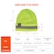 Ergodyne Reflective Winter Hat, One Size, Lime 6803 - alternate 2